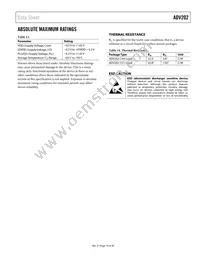 ADV202BBCZRL-150 Datasheet Page 19
