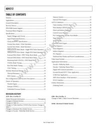 ADV212BBCZRL-115 Datasheet Page 2