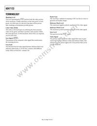 ADV7123JSTZ240-RL Datasheet Page 16