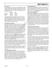 ADV7173KSTZ-REEL Datasheet Page 15