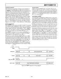 ADV7173KSTZ-REEL Datasheet Page 23