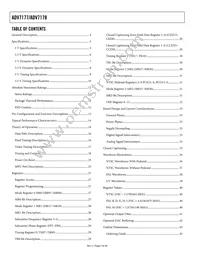 ADV7177KSZ-REEL Datasheet Page 2