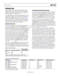 ADV7180WBSTZ-REEL Datasheet Page 5