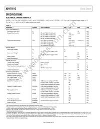 ADV7181CWBSTZ-REEL Datasheet Page 4