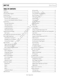 ADV7182BCPZ-RL Datasheet Page 2