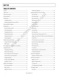 ADV7188BSTZ Datasheet Page 2