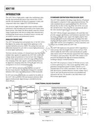 ADV7188BSTZ Datasheet Page 4