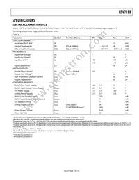 ADV7188BSTZ Datasheet Page 5