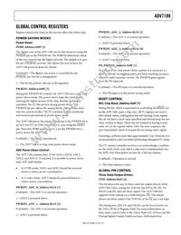 ADV7188BSTZ Datasheet Page 21