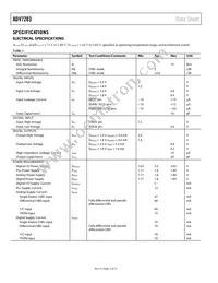 ADV7283WBCPZ Datasheet Page 4