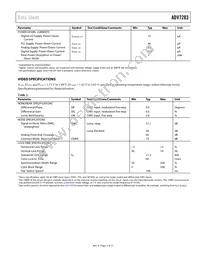 ADV7283WBCPZ Datasheet Page 5