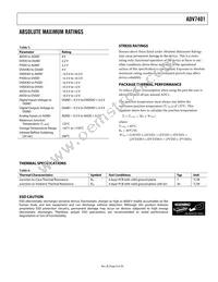 ADV7401BSTZ-80 Datasheet Page 9