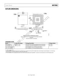 ADV7604BBCZ-5P Datasheet Page 19