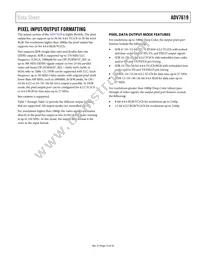 ADV7619KSVZ-P Datasheet Page 15