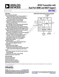 ADV7682WBSWZ-P-RL Datasheet Cover