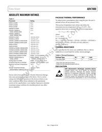 ADV7800BSTZ-80 Datasheet Page 9