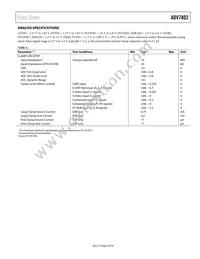 ADV7802BSTZ-150 Datasheet Page 9