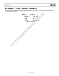 ADV7802BSTZ-150 Datasheet Page 17