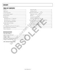 ADXL001-70BEZ Datasheet Page 2