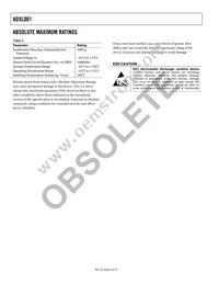 ADXL001-70BEZ Datasheet Page 6
