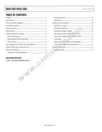 ADXL1002BCPZ-RL7 Datasheet Page 2