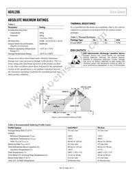 ADXL206HDZ Datasheet Page 4