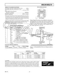 ADXL210AE-REEL Datasheet Page 3