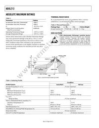 ADXL212AEZ-RL Datasheet Page 4