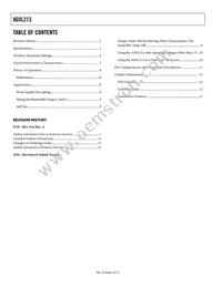 ADXL213AE-REEL Datasheet Page 2