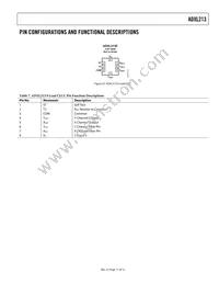 ADXL213AE-REEL Datasheet Page 11