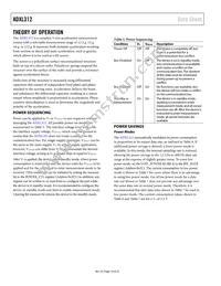 ADXL312ACPZ-RL Datasheet Page 10