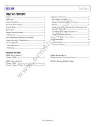ADXL316WBCSZ-RL7 Datasheet Page 2