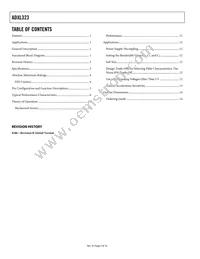 ADXL323KCPZ-RL Datasheet Page 2
