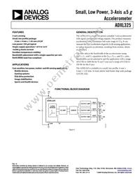 ADXL325BCPZ-RL Datasheet Cover