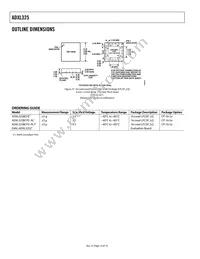 ADXL325BCPZ-RL Datasheet Page 14