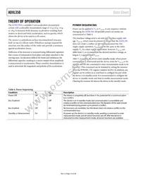 ADXL350BCEZ-RL Datasheet Page 14