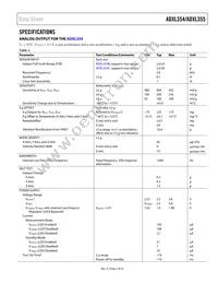 ADXL355BEZ-RL Datasheet Page 3