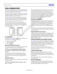 ADXL362WBCCZ-RL Datasheet Page 19