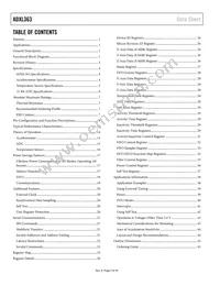 ADXL363BCCZ-RL Datasheet Page 2