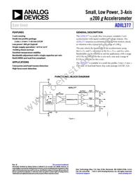 ADXL377BCPZ-RL Datasheet Cover