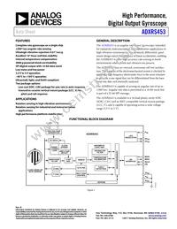 ADXRS453BEYZ-RL Datasheet Cover