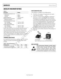 ADXRS453BEYZ-RL Datasheet Page 4