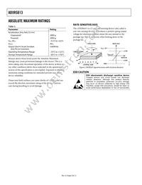 ADXRS613BBGZ-RL Datasheet Page 4