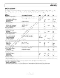 ADXRS623BBGZ-RL Datasheet Page 3