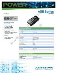 AEE04B36-L Datasheet Cover