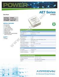 AET06G36-L Datasheet Cover