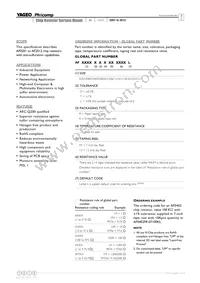 AF2512JK-0710ML Datasheet Page 2
