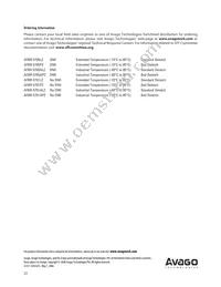 AFBR-5705APZ Datasheet Page 22