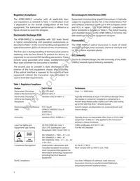 AFBR-59M5LZ Datasheet Page 5