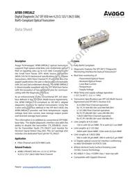 AFBR-59R5ALZ Datasheet Cover